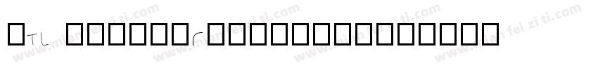 RTL AdamScript-Bold字体转换